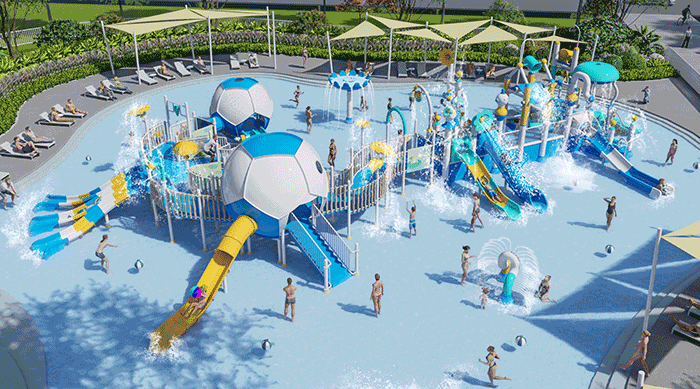 How to Carry Out Theme Landscape Packaging Design in a Water Park?